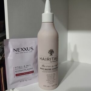 Nexxus Hair Mask & Hairitage Rice Water Hair Rinse Bundle